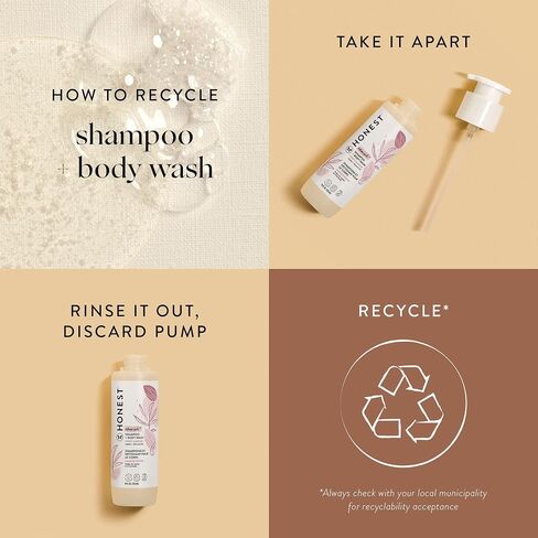 The Honest Company Lavender Calm 2-in-1 Cleansing Shampoo + Body Wash + Conditioning Detangler Bundle | Naturally Derived, Tear-free, Hypoallergenic | 10 fl oz, 4 fl oz in Kuwait