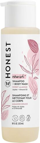 The Honest Company Lavender Calm 2-in-1 Cleansing Shampoo + Body Wash + Conditioning Detangler Bundle | Naturally Derived, Tear-free, Hypoallergenic | 10 fl oz, 4 fl oz in Kuwait