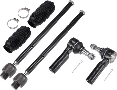 X AUTOHAUX 6 قطع أمامية داخلية خارجية لقضيب الربط ينتهي عدة تعليق قضيب التوجيه لدودج لرام 1500 2006-2010 لرام 1500 2011-2012 رابط السحب رقم ES80574/EV800098 in Saudi Arabia
