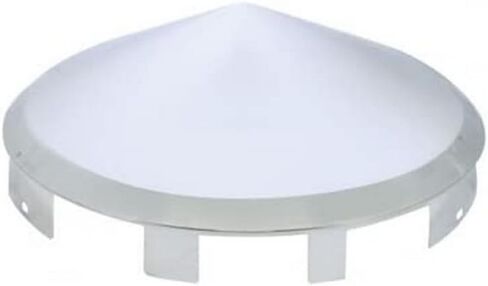 UNITED PACIFIC 20109 Axle Hub Cap, Front, Universal, Stainless, Pointed, 1" Lip in Saudi Arabia