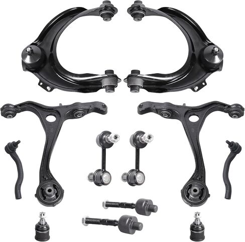 12Pcs Control Arm Set Suspension Kit With Ball Joint Replacement For 2003-2007 Honda Accord,for 2004-2008 Acura TSX 2.4L in Saudi Arabia