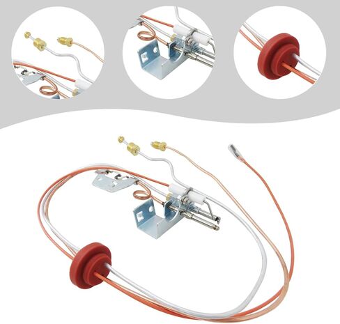 9003542 Pilot Assembly Replacement for Natural Gas Water Heater, Compatible for Reliance/A.O.Smith/Kenmore/State GS and GSX, Repl.# 100109295, 9003542005 in Saudi Arabia