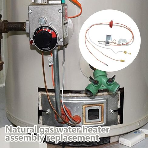 9003542 Pilot Assembly Replacement for Natural Gas Water Heater, Compatible for Reliance/A.O.Smith/Kenmore/State GS and GSX, Repl.# 100109295, 9003542005 in Saudi Arabia