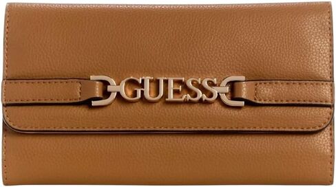 GUESS Factory Women's Rhiannon Fold-Over Clutch Wallet in Saudi Arabia