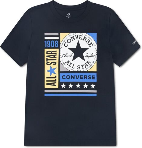 Converse Boys' Short Sleeve Box Lockup T-Shirt in Saudi Arabia