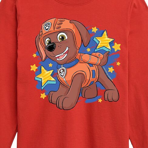 HYBRID APPAREL - Paw Patrol - Zuma Sketch - Toddler & Youth Long Sleeve Graphic T-Shirt in Saudi Arabia