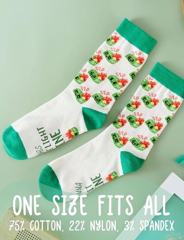 InnoBeta Dumpster Fire Socks, Dumpster Fire Gifts for Women, Men on Birthday, Christmas, Funny Accessories for Coworkers in Saudi Arabia