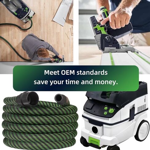 Dust Extractor Hose D27/32 X10M - Compatible with Festool Vacuum Suction Hose, fits for CT 26/36/48 CT 15/25 CT MINI and CT MIDI Vacumm in Kuwait