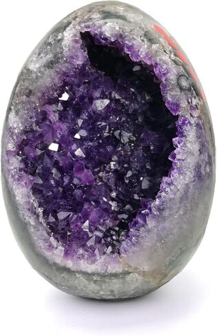 Amethyst Crystal Rock Qurartz Geode Cluster Natural Raw Amethyst Stone Real Healing Crystals 4.5-5LB in Kuwait
