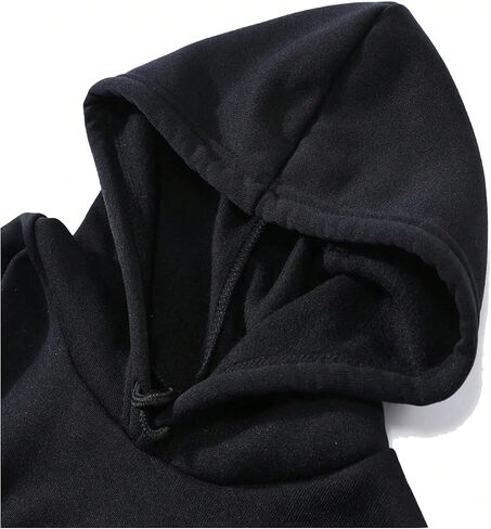 Floerns Women's Plus Size Graphic Hoodie Sweatshirt Pocket Drawstring Long Sleeve Pullover in Saudi Arabia