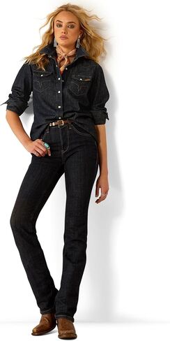 Ariat Women's Yellowstone Weekly Denim Shirt in Saudi Arabia