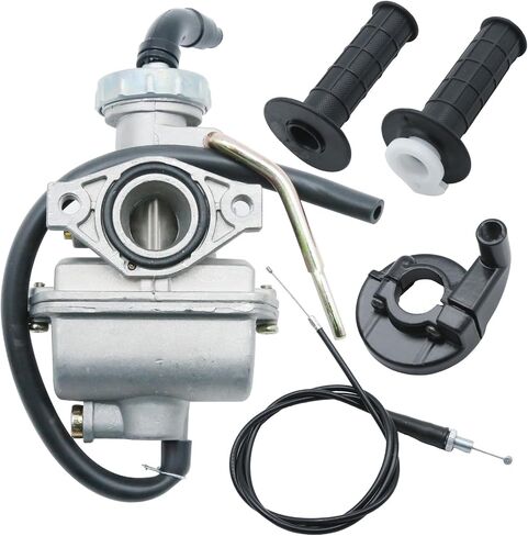 المكربن ​​مع كابل قبضة الخانق، استبدال عدة المكربن ​​لهوندا CRF80F 2004-2013 SL70 1971-1973 XL75 1977-1979 XL70 1974-1976 XR75 1973-1978 XR80 1979-1984 XR80R 1985-2004 in Saudi Arabia