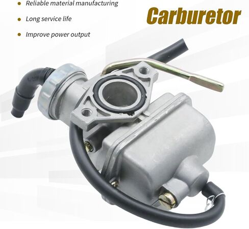 المكربن ​​مع كابل قبضة الخانق، استبدال عدة المكربن ​​لهوندا CRF80F 2004-2013 SL70 1971-1973 XL75 1977-1979 XL70 1974-1976 XR75 1973-1978 XR80 1979-1984 XR80R 1985-2004 in Saudi Arabia