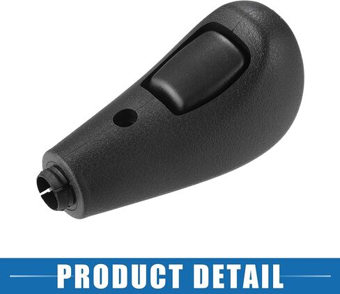 Auto Gear Shift Knob Handle with Button Automatic Transmission Shift Knob for Ford Focus 2005-2012 ABS Black in Saudi Arabia