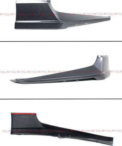 طقم مقسم الشفاه الأمامي من Akasaka Style JDM مطلي بلونين أسود لامع حديث من الفولاذ المعدني متوافق مع 2018-2020 Honda Accord EX LX Touring Sport in Saudi Arabia
