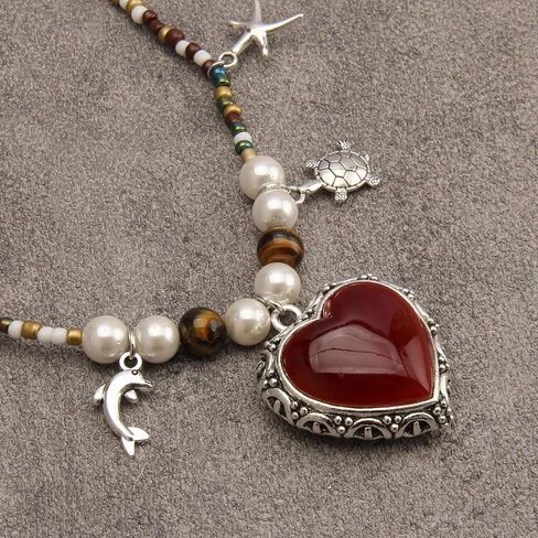 القلائد قلادة كبيرة الطبقات بوهو دائرة جلدية المختنق مكتنزة بوهو قلادة للنساء سترة طويلة قلادة المجوهرات in Kuwait