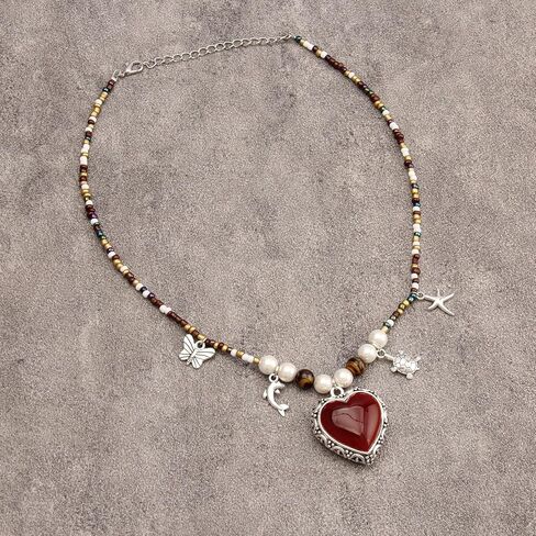 القلائد قلادة كبيرة الطبقات بوهو دائرة جلدية المختنق مكتنزة بوهو قلادة للنساء سترة طويلة قلادة المجوهرات in Kuwait