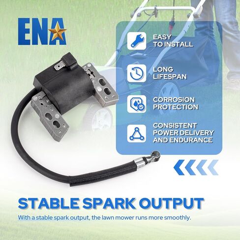 ENA 796964 Ignition Coil Compatible with Briggs and Stratton 123H02 123H07 123J02 123J09 Engines Fit for Toro Craftsman Lawn Mower Replacement for 590454 695711 555530 802574 Armature Magneto in Saudi Arabia