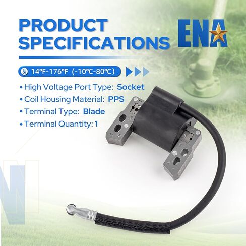 ENA 796964 Ignition Coil Compatible with Briggs and Stratton 123H02 123H07 123J02 123J09 Engines Fit for Toro Craftsman Lawn Mower Replacement for 590454 695711 555530 802574 Armature Magneto in Saudi Arabia