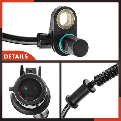 A-Premium Front Left or Right ABS Wheel Speed Sensor - Compatible with Ford & Lincoln Models - For F-150 2009-2010, Expedition, Navigator 2010 - Front Driver or Passenger Side, Replaces 9L3Z2C204A in Saudi Arabia