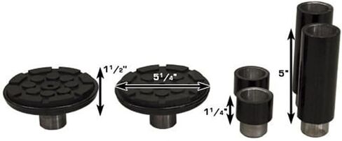 Atlas RJ-35 Sliding Hydraulic Center Jack 3500 Lbs. Capacity and Truck Adapters in Saudi Arabia