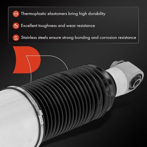 A-Premium Rear Left Air Suspension Strut Shock Absorber Compatible with BMW 745i/745Li 2002-2005, 750i/750Li 2006-2008, 760i 2004-2006, 760Li 2003-2008, Alpina B7 2007-2008, Driver Side in Saudi Arabia