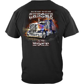 Funny Trucker Tshirts - Truckin Gear for Men -Black 4X-Large in Saudi Arabia