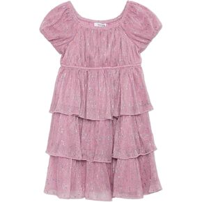 Speechless Girls' Short Sleeve Tiered Party Dress and Headband in Kuwait