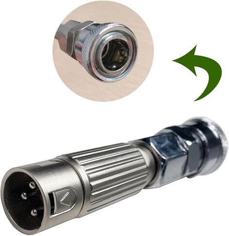 Vac-u-lock Air Quick Connector Adapter Change To 3XLR Interface Attachements Saw Machine Accessories Attachment in Kuwait