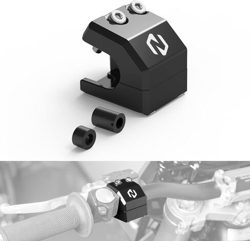 NICECNC Black Front Clutch Master Cylinder Reinforcement Compatible with Braktec Clutch System Compatible with Gas Gas EC 250/250F/300/350F 2021-2025 EX 250 300 2024-2025 See Fitment in Saudi Arabia
