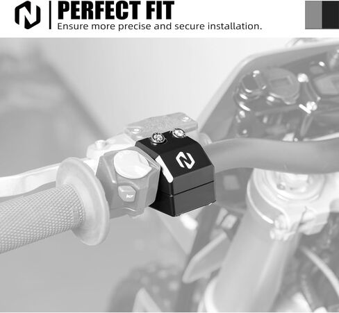NICECNC Black Front Clutch Master Cylinder Reinforcement Compatible with Braktec Clutch System Compatible with Gas Gas EC 250/250F/300/350F 2021-2025 EX 250 300 2024-2025 See Fitment in Saudi Arabia