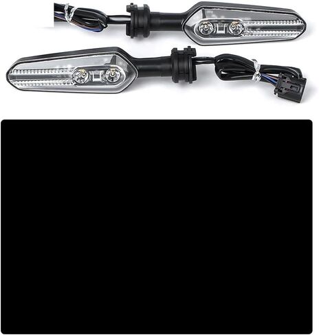 Turn Signal Light 350mm & 370mm Front Rear LED Turn Signal Light for Y&AMAHA for YZF-R7 2021 2022 2023 Motorcycle Indicators Lamp Accessories in Saudi Arabia