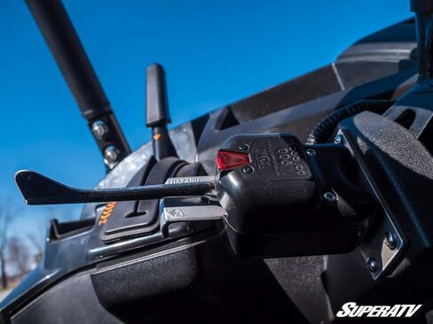 SuperATV Turn Signal Kit for Polaris RZR RZR S 1000 (2016-2020) - (with Steering Column and Dash Horn) - Plug and Play for Easy Installation in Saudi Arabia