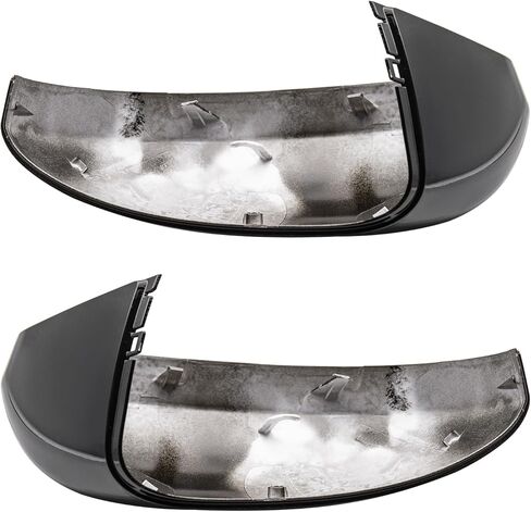 Gloss Black Side Mirror Cover Cap Fits For 2019 2020 2021 2022 2023 2024 2025 Nissan Altima Replace 96374-6CA9A,96373-6CA9A in Saudi Arabia