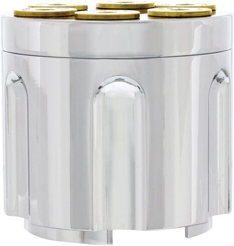 UNITED PACIFIC 70228 Manual Transmission Shift Knob, Gearshift Knob, Chrome, Gun Cylinder 9/10 Speed in Saudi Arabia