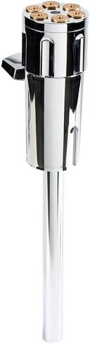 UNITED PACIFIC 70228 Manual Transmission Shift Knob, Gearshift Knob, Chrome, Gun Cylinder 9/10 Speed in Saudi Arabia