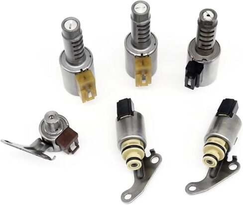 6Pcs/Set U540E U540 Transmission Valve Body Solenoid Kit Compatible For Toyota VIOS Paseo Serion Terios 2002-2009 in Saudi Arabia