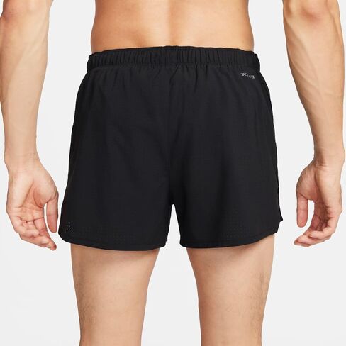 Nike Fast Men's Dri-FIT 3" Brief-Lined Running Shorts (Black/Black, FN3355-010) in Saudi Arabia