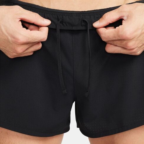 Nike Fast Men's Dri-FIT 3" Brief-Lined Running Shorts (Black/Black, FN3355-010) in Saudi Arabia