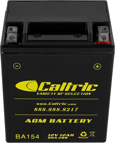 Caltric Agm Battery Compatible with Suzuki Ls650 Ls650F Ls650L Ls650P Savage 650 1986-1988 1995-2004 2011 2014-2015 in Saudi Arabia