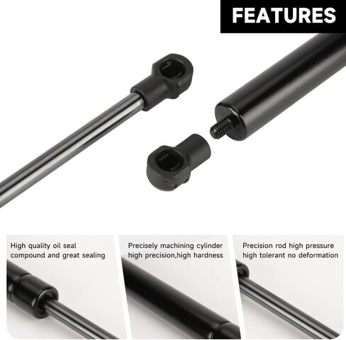 Rear Hatch Tailgate Lift Support Shock Strut Gate Gas Spring - Compatible Nissan Sentra 2007 2008 2009 2010 2011 2012 - Replace Part 84430ET00A Set of 2 in Saudi Arabia