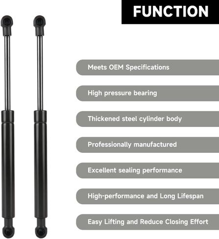 Rear Hatch Tailgate Lift Support Shock Strut Gate Gas Spring - Compatible Nissan Sentra 2007 2008 2009 2010 2011 2012 - Replace Part 84430ET00A Set of 2 in Saudi Arabia
