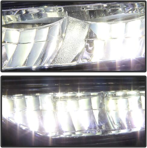 ACANII - For 2016 2017 2018 GMC Sierra 1500 LED Bumper Fog Lights Driving Lamps w/Swith Assembly Driver & Passenger Side in Saudi Arabia