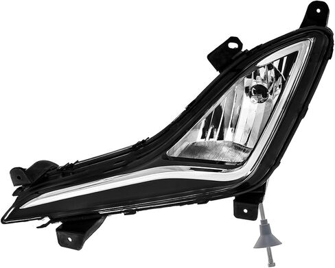 Fog Light Compatible with Hyundai Elantra 2014-2016 Fog Lamp Replace 922023X210 (Right Passenger Side in Saudi Arabia