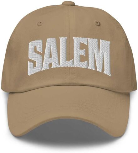 Salem Baseball Cap Salem Dad Hat Massachusetts MA Hat Embroidered Souvenir in Saudi Arabia