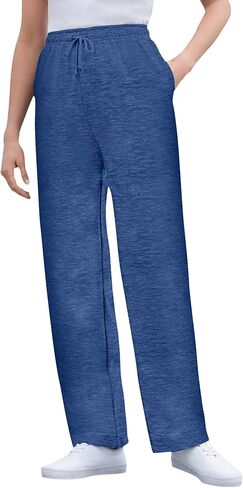 Woman Within Women's Plus Size Easy Fleece SweatPants in Kuwait