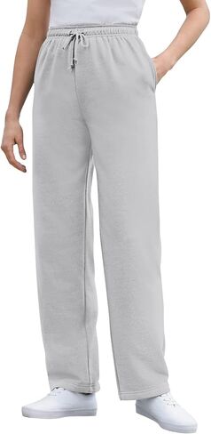 Woman Within Women's Plus Size Easy Fleece SweatPants in Kuwait