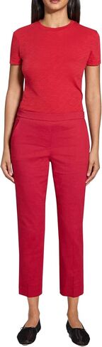 Theory Women's Linen Treeca Pull on Pant in Saudi Arabia
