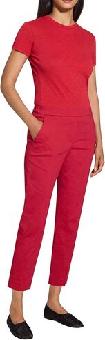Theory Women's Linen Treeca Pull on Pant in Saudi Arabia