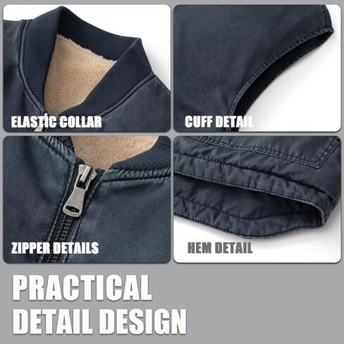 سترة رجالية من القماش الكتاني من Msmsse ملابس خارجية بدون أكمام مع جيوب in Kuwait